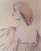 Fernand Khnopff A Shoulder china oil painting reproduction